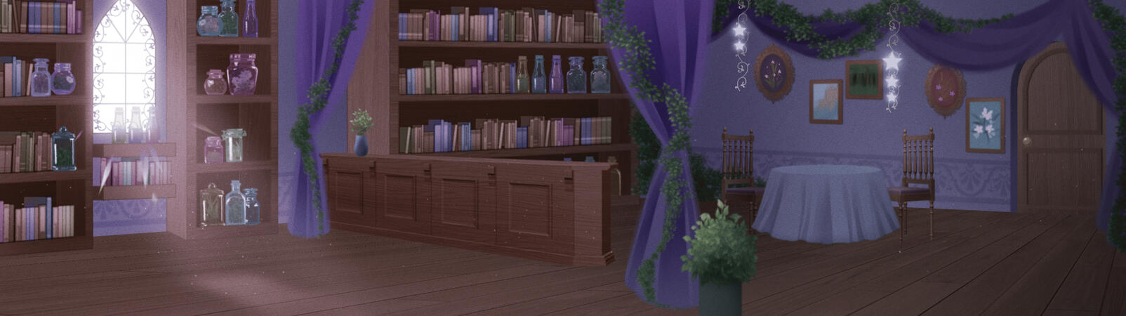 magical apothecary interior