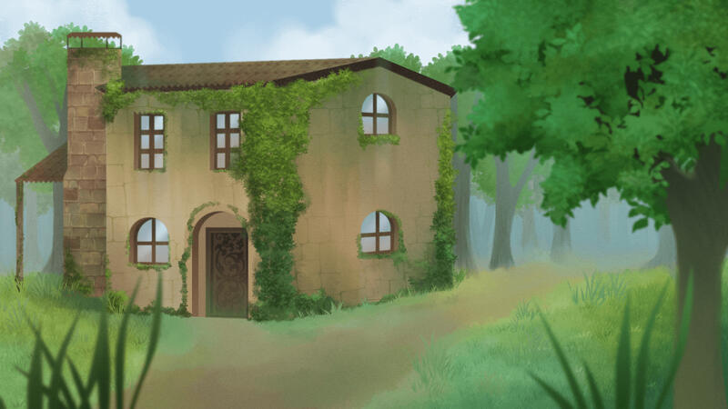house in the woods