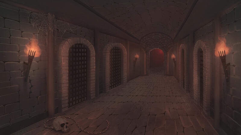 dungeon hallway